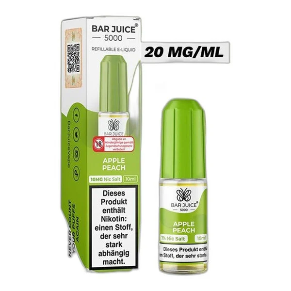 Bar Juice 5000 Apple Peach, Produktfoto