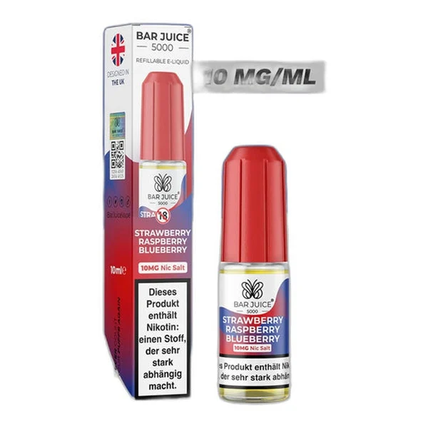 Bar Juice 5000 Strawberry Raspberry Blueberry, Produktfoto