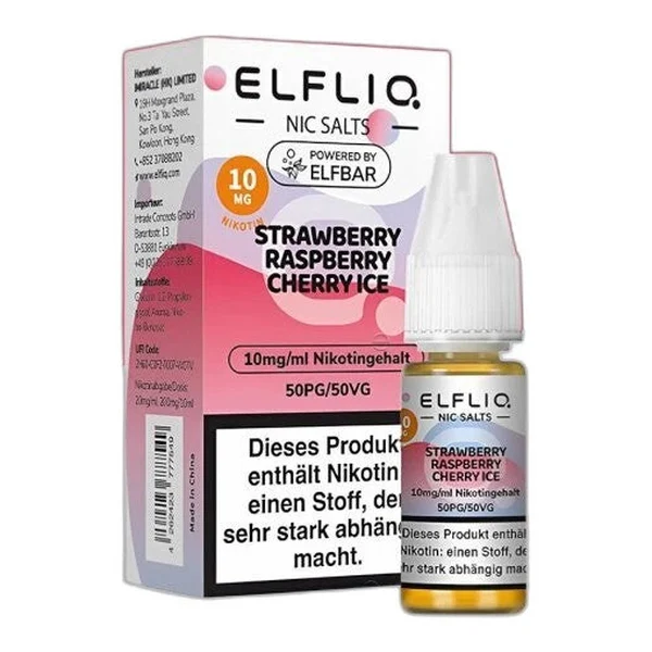 Elfliq by Elfbar Strawberry Raspberry Cherry Ice, Produktfoto