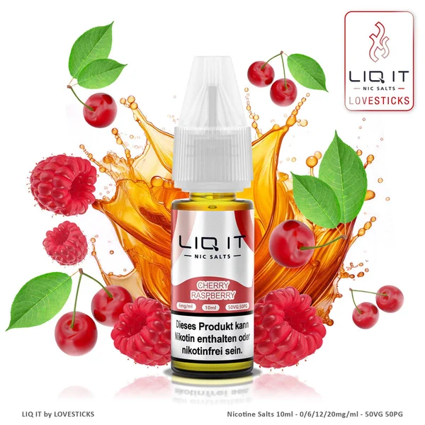 LIQ IT Cherry Raspberry, Produktfoto
